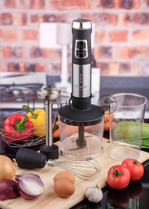 Блендер погружной Starwind SBP3524 1000Вт черный