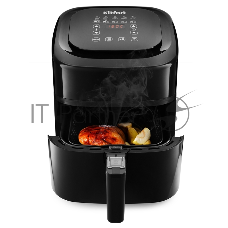 Аэрогриль Kitfort KT-2215 1500Вт черный