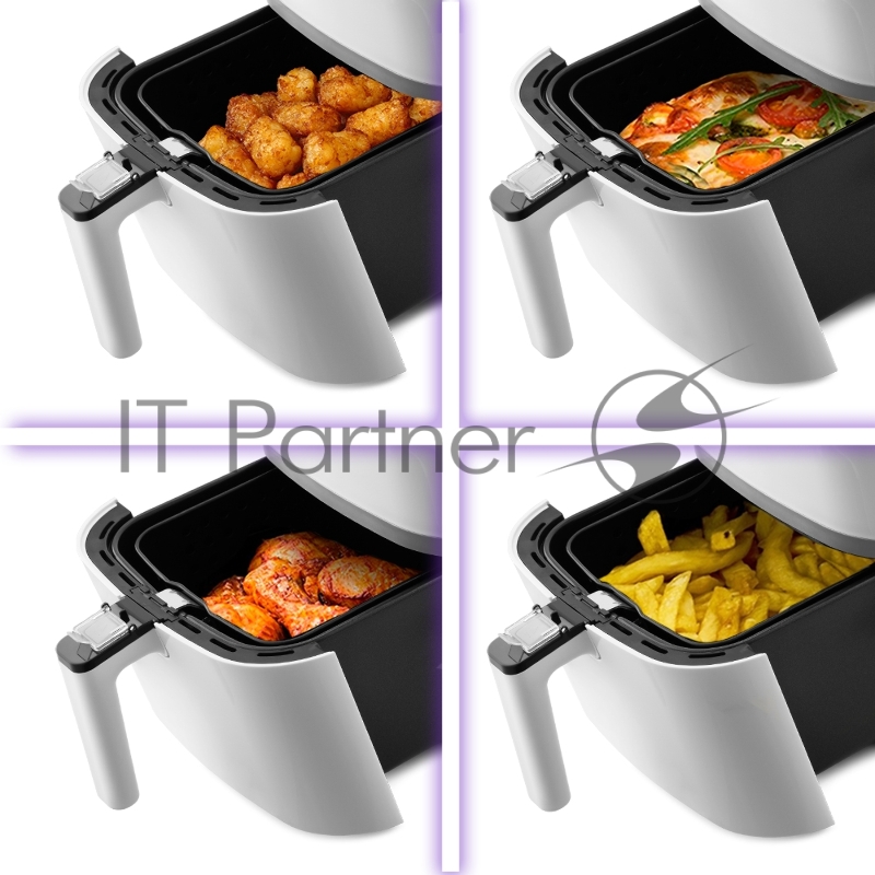 Аэрогриль Kitfort KT-2217 1500Вт белый/черный