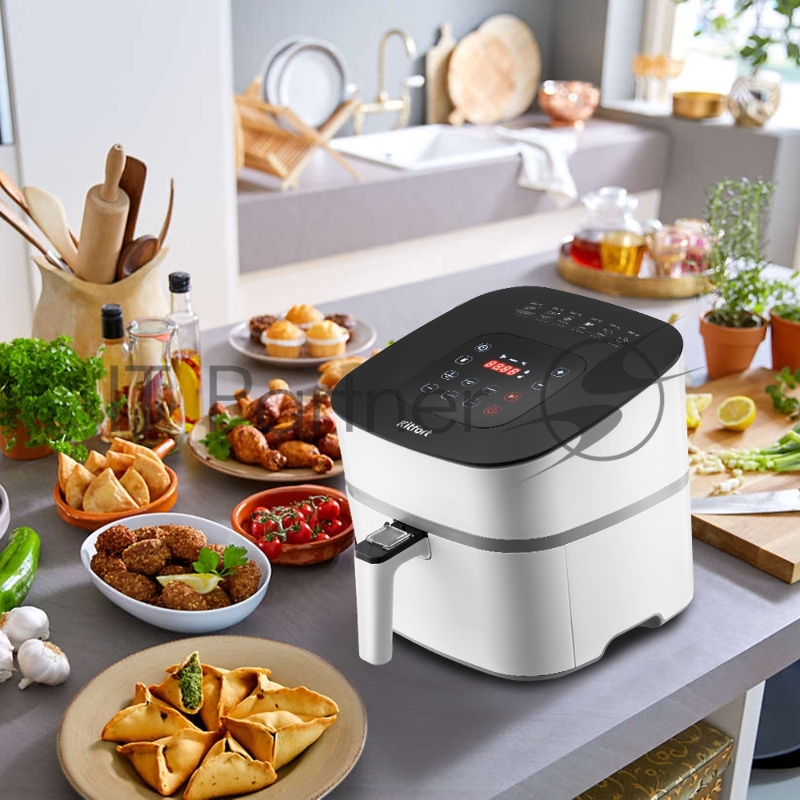 Аэрогриль Kitfort KT-2217 1500Вт белый/черный