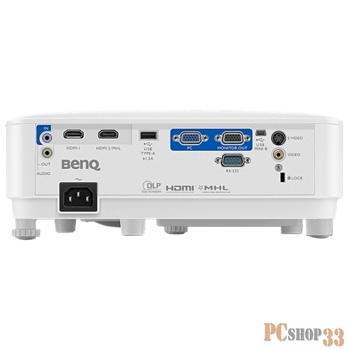 Проектор BenQ MW612 9H.JH577.13E {DLP 4000Lm (1280x800) 20000:1 ресурс лампы:4000часов 1xUSB typeA 1xUSB typeB 2xHDMI}