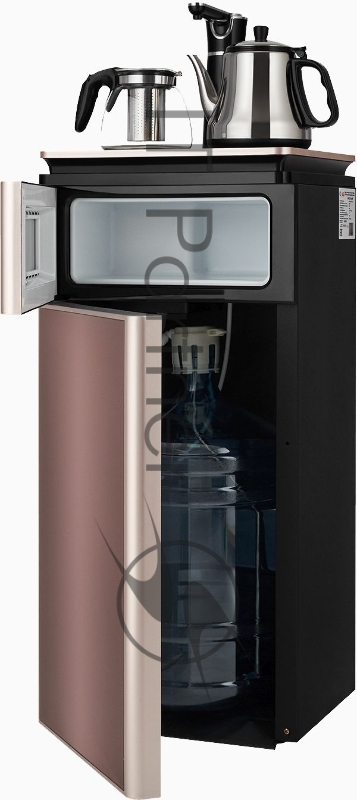 Кулер напольный с чайным столиком AEL Тиабар LD-AEL-51а gold