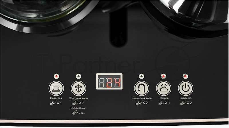 Кулер напольный с чайным столиком AEL Тиабар LD-AEL-51а gold