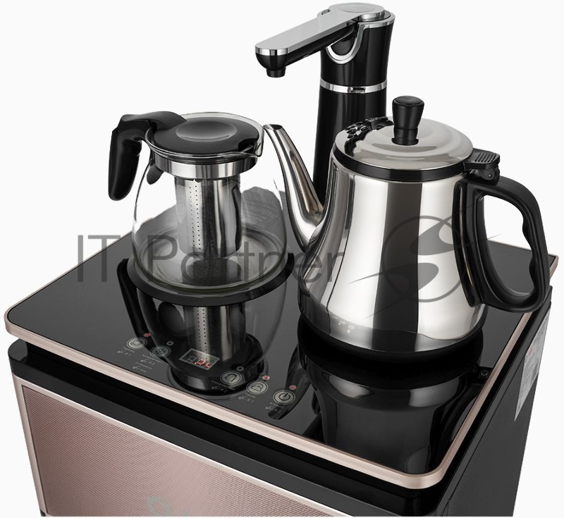 Кулер напольный с чайным столиком AEL Тиабар LD-AEL-51а gold