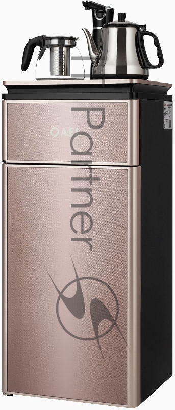 Кулер напольный с чайным столиком AEL Тиабар LD-AEL-51а gold