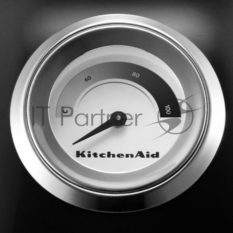 Чайник электрический KitchenAid 5KEK1522 1.5л. 2400Вт черный матовый/серебристый (корпус: алюминий)