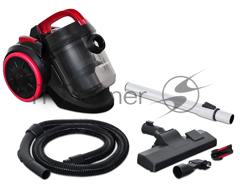 Пылесос Starwind SCV3410 1800Вт черный/бордовый