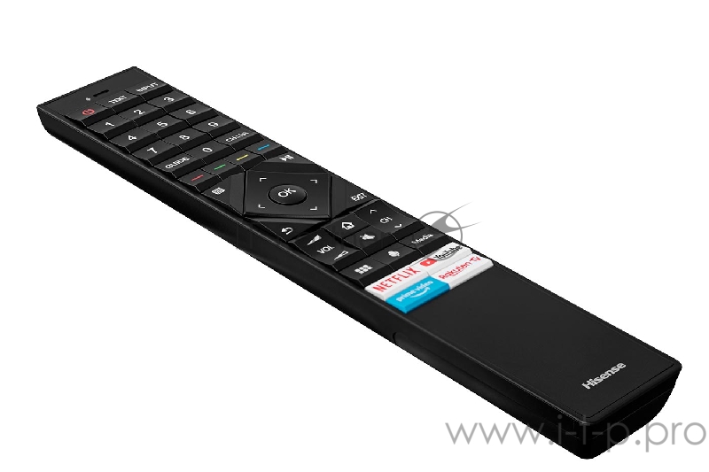 Телевизор ЖК 50 Hisense 50”, Ultra HD, Smart TV (ОС VIDAA U4.0), Wi-Fi, PCI 2500, DVB-T2/T/C/S2/S, HDR 10+, Dolby Vision, Dolby Atmos, Bluetooth, 2х10W, CI+(1.4), 4HDMI, 2USB, Black