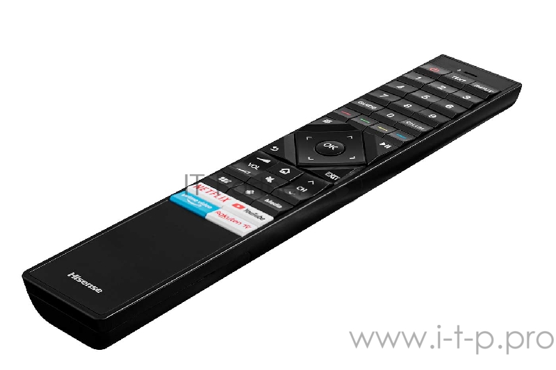 Телевизор ЖК 50 Hisense 50”, Ultra HD, Smart TV (ОС VIDAA U4.0), Wi-Fi, PCI 2500, DVB-T2/T/C/S2/S, HDR 10+, Dolby Vision, Dolby Atmos, Bluetooth, 2х10W, CI+(1.4), 4HDMI, 2USB, Black