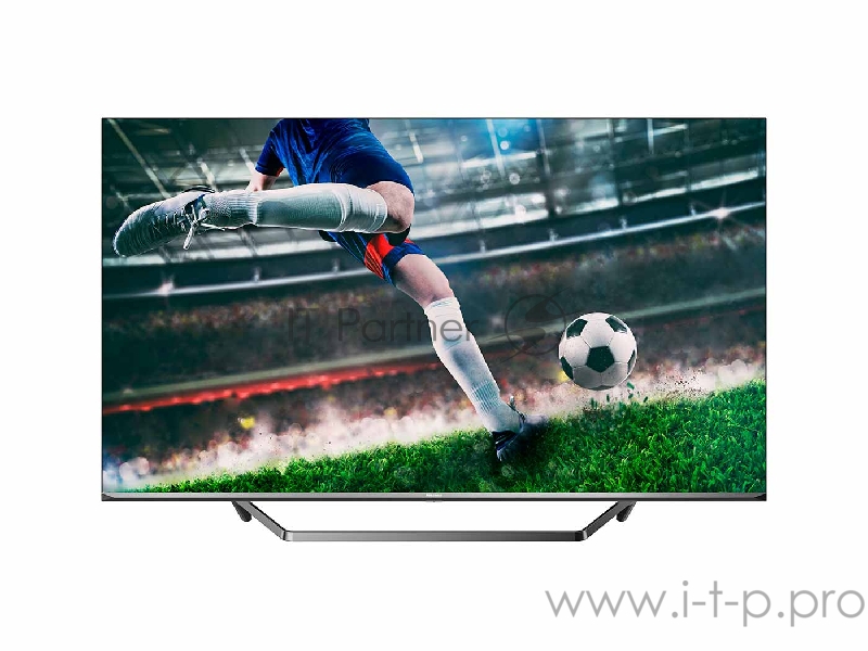 Телевизор ЖК 50 Hisense 50”, Ultra HD, Smart TV (ОС VIDAA U4.0), Wi-Fi, PCI 2500, DVB-T2/T/C/S2/S, HDR 10+, Dolby Vision, Dolby Atmos, Bluetooth, 2х10W, CI+(1.4), 4HDMI, 2USB, Black