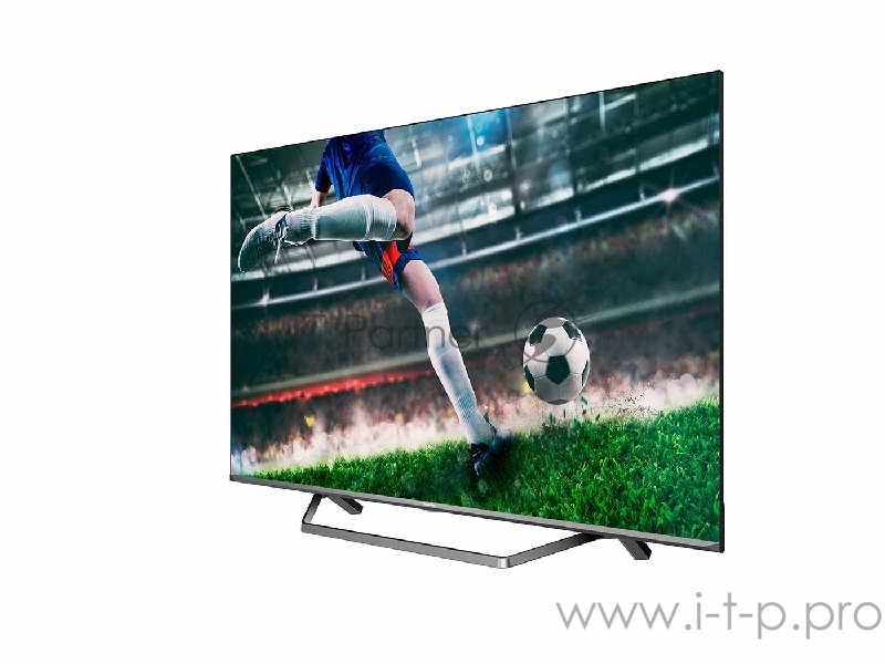 Телевизор ЖК 50 Hisense 50”, Ultra HD, Smart TV (ОС VIDAA U4.0), Wi-Fi, PCI 2500, DVB-T2/T/C/S2/S, HDR 10+, Dolby Vision, Dolby Atmos, Bluetooth, 2х10W, CI+(1.4), 4HDMI, 2USB, Black