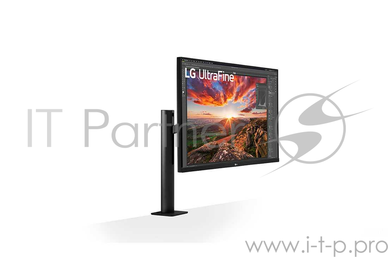 Монитор жидкокристаллический LG Монитор LCD 32 16:9 3840x2160(UHD 4K) VA, nonGLARE, 400cd/m2, H178°/V178°, 3000:1, 1.07B, 4ms, 2xHDMI, DP, USB-Hub, Height adj, Tilt, Speakers, 2Y, Silver