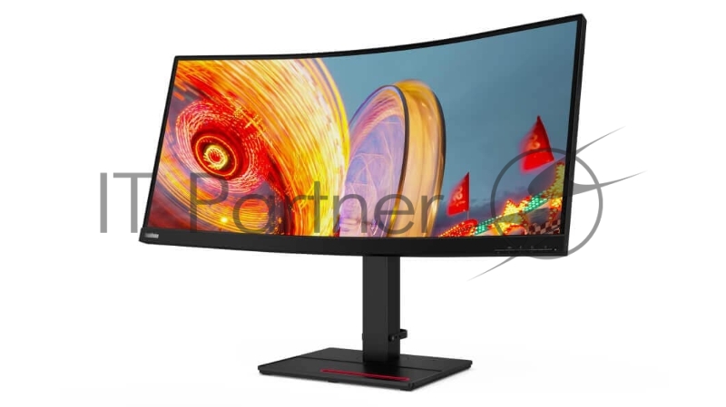 Монитор Lenovo 34 ThinkVision T34w-20 черный IPS 4ms 21:9 HDMI HAS Pivot 350cd 178гр/178гр 3440x1440 DisplayPort WQHD USB 9.91кг