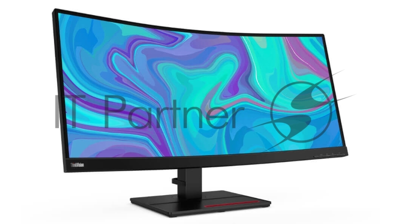 Монитор Lenovo 34 ThinkVision T34w-20 черный IPS 4ms 21:9 HDMI HAS Pivot 350cd 178гр/178гр 3440x1440 DisplayPort WQHD USB 9.91кг