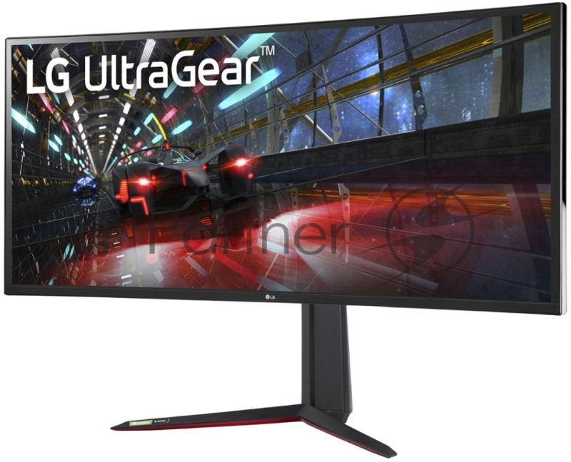 МОНИТОР 37.5 LG Gaming 38GN950-BBlack Сurved (IPS, LED, Wide, 3840x1600, 160Hz, 1ms, 178°/178°, 750 cd/m, 1000:1, +DP,