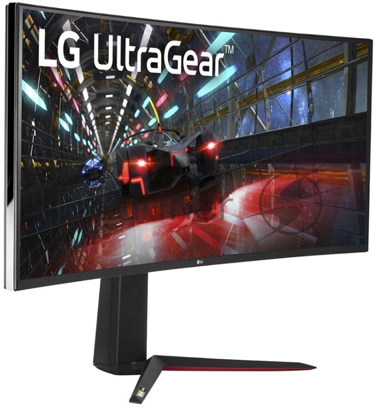 МОНИТОР 37.5 LG Gaming 38GN950-BBlack Сurved (IPS, LED, Wide, 3840x1600, 160Hz, 1ms, 178°/178°, 750 cd/m, 1000:1, +DP,