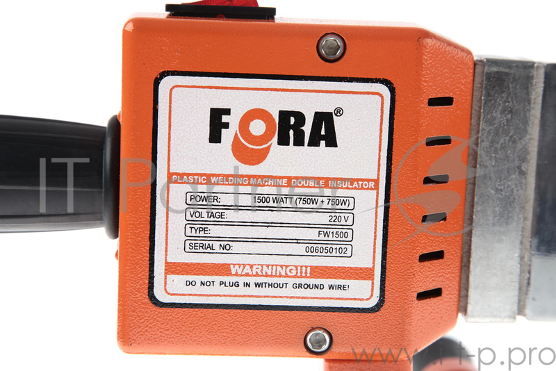 Аппарат для сварки пластиковых труб FORA 1500 1500Вт от 20 до 40 мм