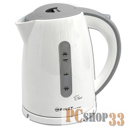 Чайник Чайник FIRST FA-5427-3 White/Grey пластиковый Емкость: 1.7 л Мощность: 2200 Вт White/Grey