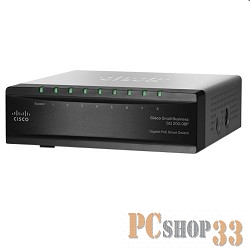 Сетевое оборудование Cisco SB SLM2008PT-EU коммутатор с 8 портами Gigabit PoE Smart Switch