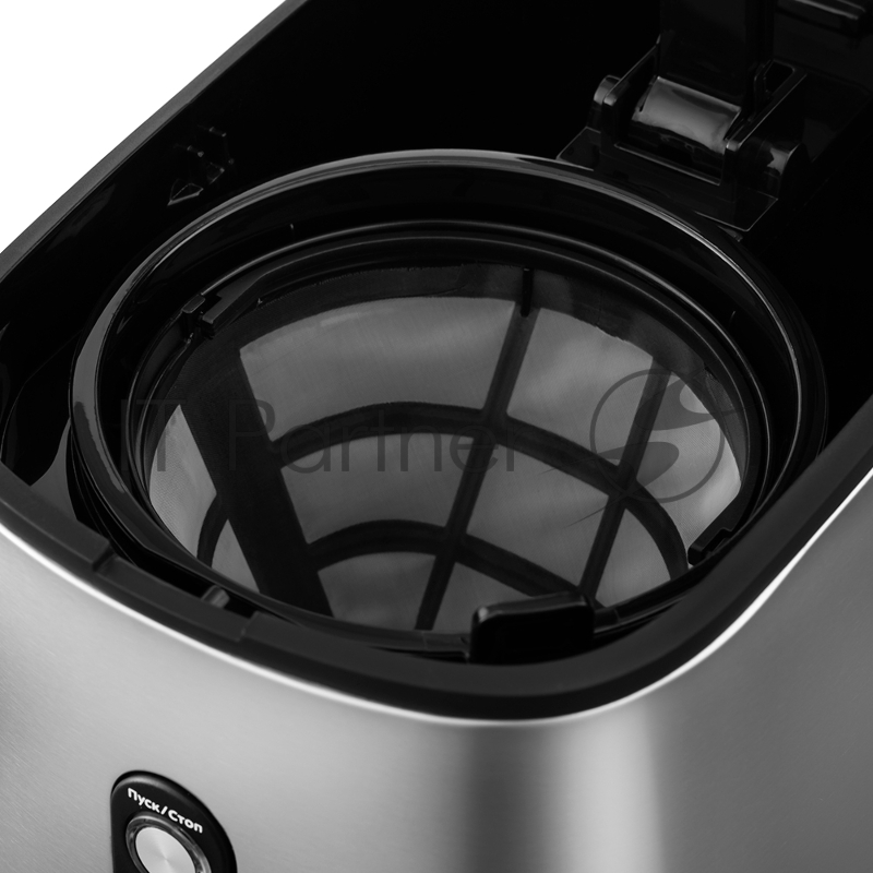 Кофеварка капельная Kitfort KT-750 900Вт черный/серебристый