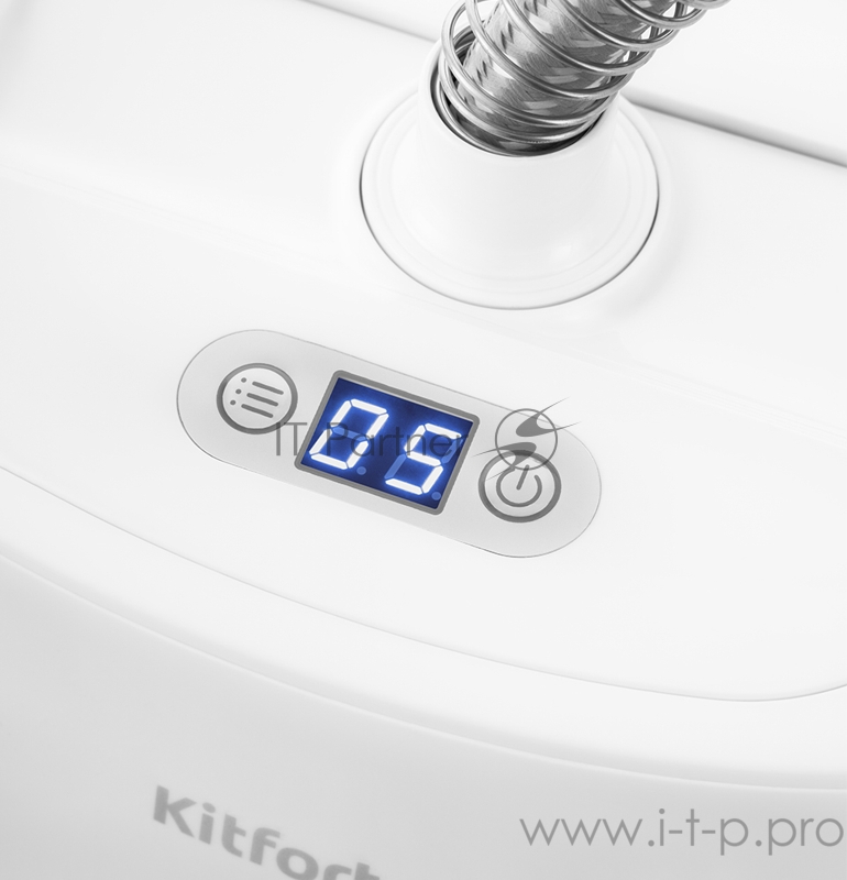 Отпариватель напольный Kitfort КТ-975 1580Вт белый