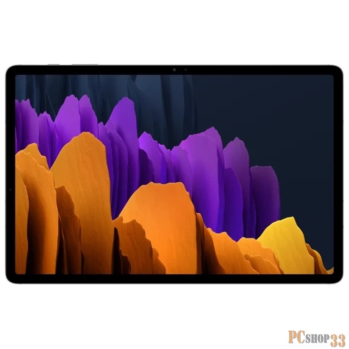 Планшет Samsung Galaxy Tab S7+ SM-T975 Snapdragon 865 Plus (3.1) 8C/RAM6Gb/ROM128Gb 12.4 Super AMOLED 2800x1752/3G/4G/Android 10.0/серебристый/13Mpi