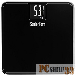 Весы Весы персональные Stadler Form Scale Two, SFL.0012 black цена деления: 100 грамм, макс вес: 180 кг LCD дисплей