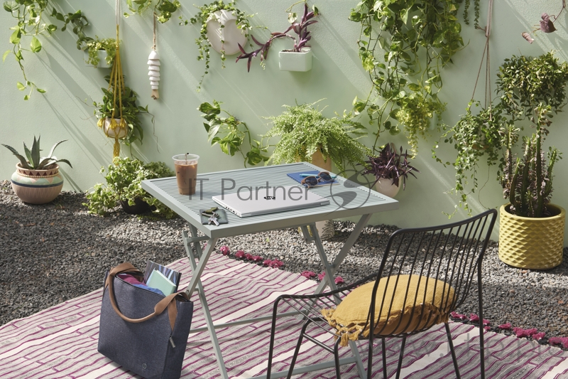 Сумка для ноутбука 15 HP RENEW Topload синий/коричневый пластик (1A218AA)