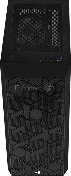 Корпус Aerocool Hive-G-BK-v2 черный без БП ATX 4x120mm 1xUSB2.0 2xUSB3.0 audio bott PSU