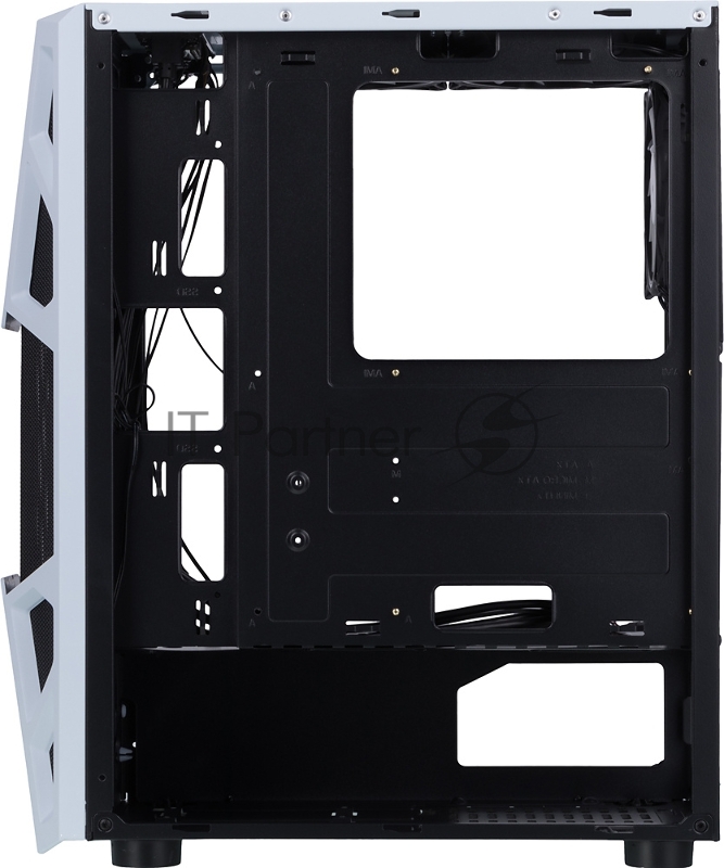 Корпус Formula CL-3303W RGB белый без БП ATX 6x120mm 2xUSB2.0 1xUSB3.0 audio bott PSU