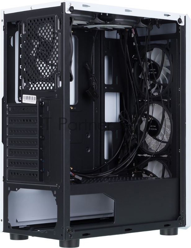 Корпус Formula CL-3303W RGB белый без БП ATX 6x120mm 2xUSB2.0 1xUSB3.0 audio bott PSU