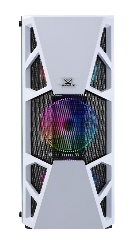 Корпус Formula CL-3303W RGB белый без БП ATX 6x120mm 2xUSB2.0 1xUSB3.0 audio bott PSU