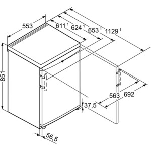Морозильная камера LIEBHERR GP1376