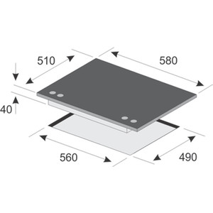 Варочная панель Kaiser KCG 6383 Turbo