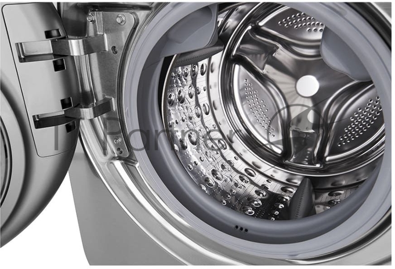 Стиральная машина с сушкой LG FH6G1BCH6N серебристая