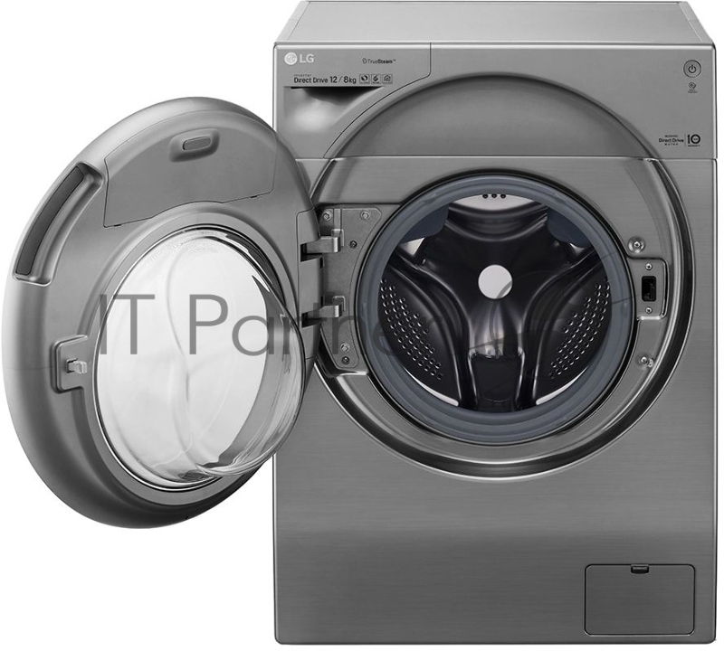 Стиральная машина с сушкой LG FH6G1BCH6N серебристая