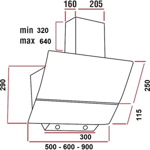 Вытяжка Delonghi MAX-GR
