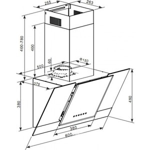 Вытяжка Kaiser AT 6438 FW Eco