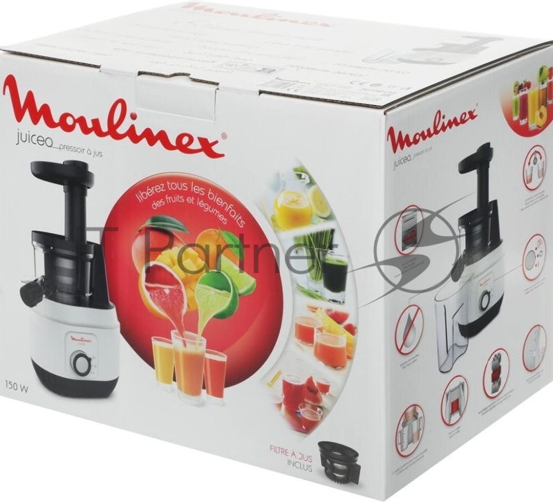 Шнековая соковыжималка MOULINEX