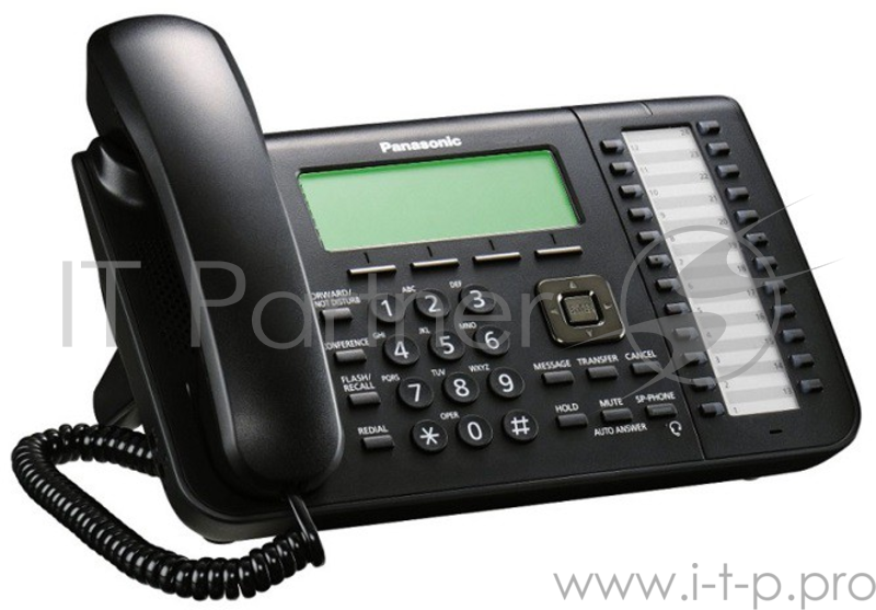 VoIP-телефон Panasonic KX-NT546RU-B IP телефон, черный