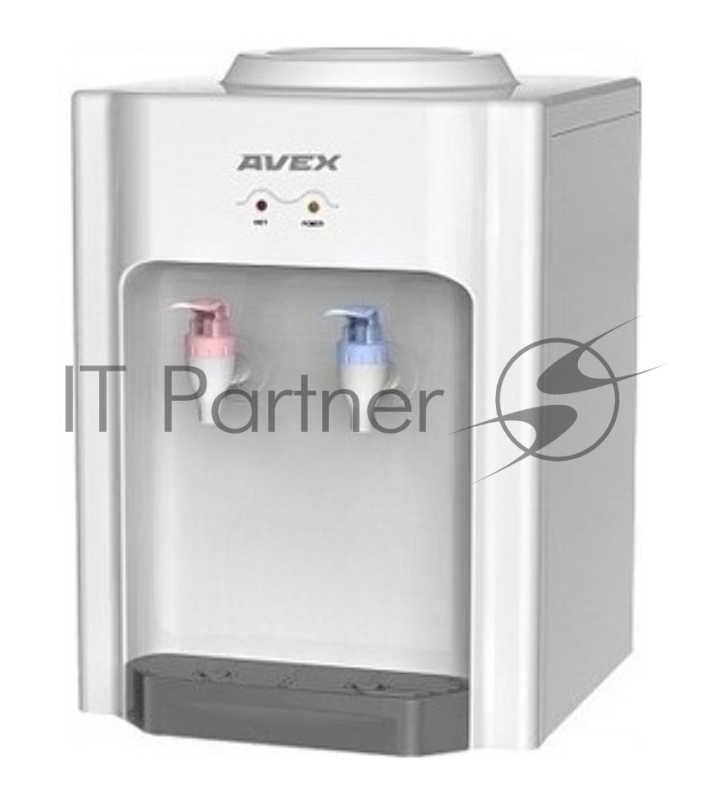 Кулер Avex D-11W настольный электронный белый