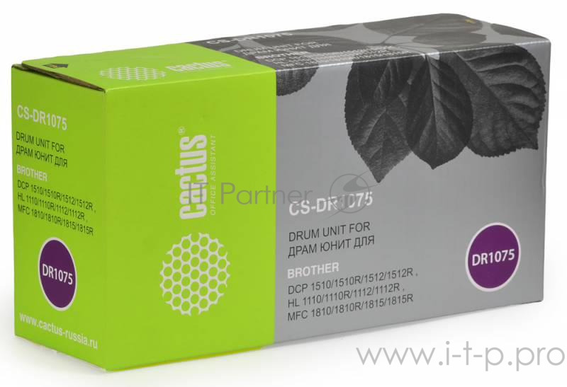 Фотобарабан Cactus CS-DR1075 для Brother HL-1110/1112/1510/1512/1810/18