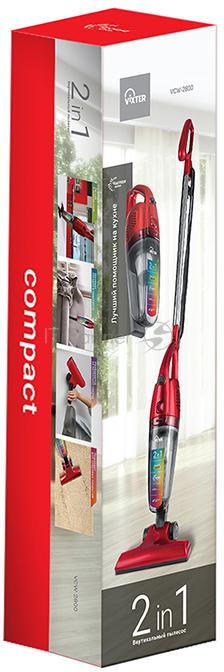 Пылесос VIXTER VCW-2800, красный Пылесос VIXTER VCW-2800, красный