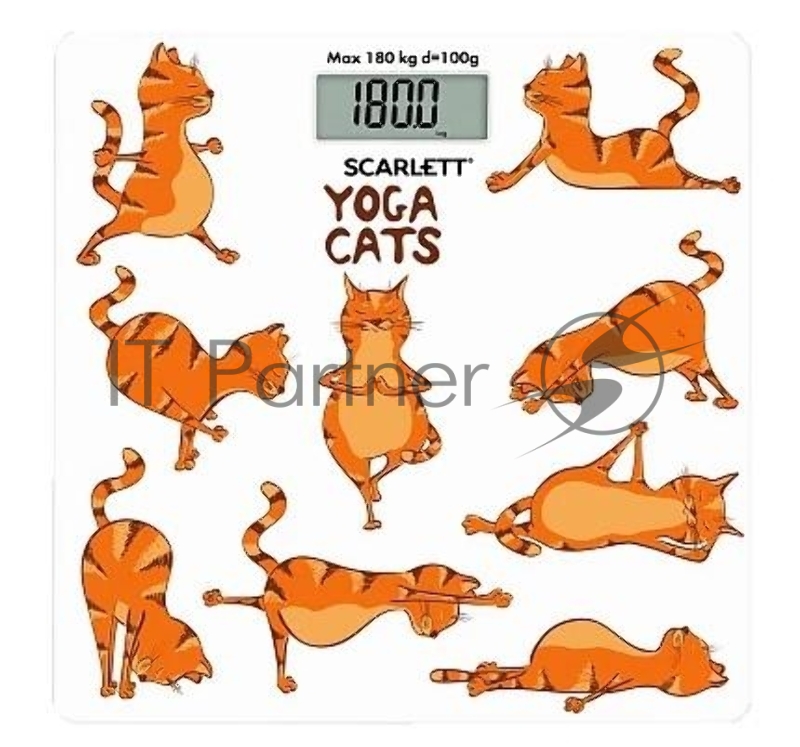 Весы напольнные Scarlett йогакот