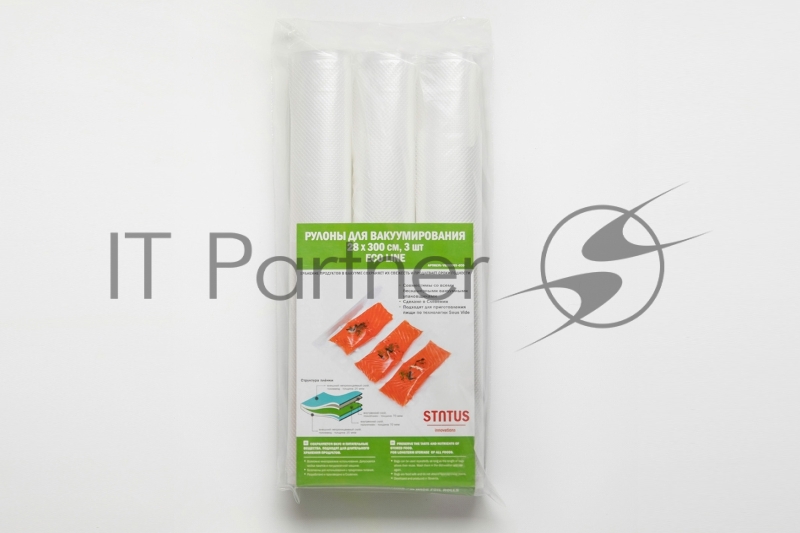 Рулоны д/вак.упак. STATUS VB283003-ECO