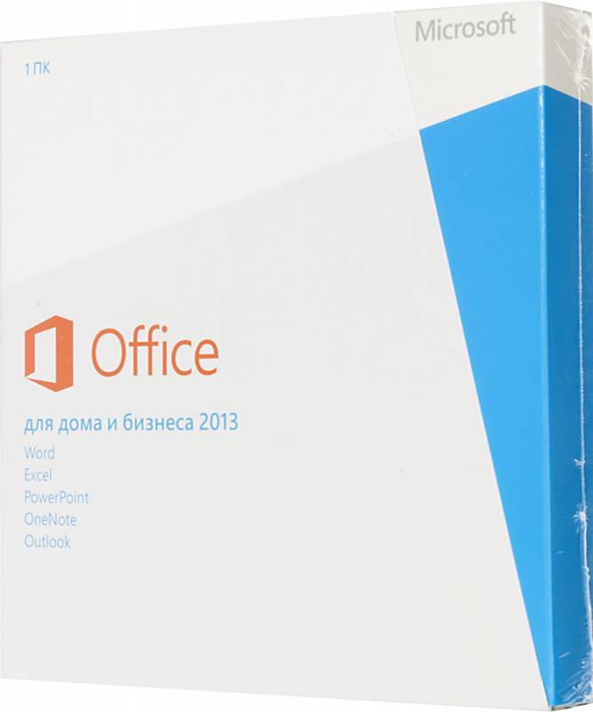 Программное обеспечение T5D-01763 Microsoft Office Home and Business 2013 Russian 32/64-bit Russia Only EM DVD No Skype