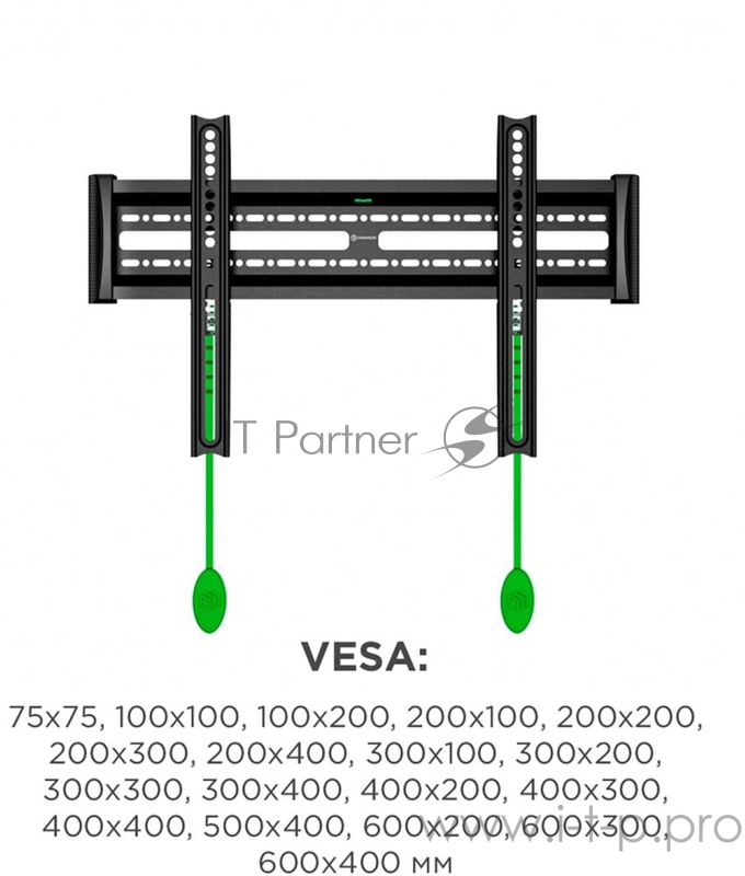 ТВ кронштейн /43-85 BLACK NN16 ONKRON