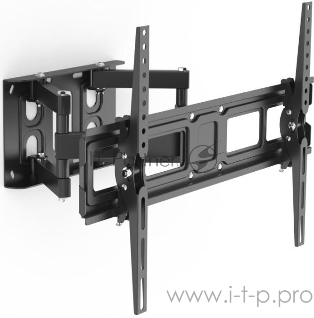 Кронштейн для телевизора Hama H-118126 черный 32-84 макс.25кг настенный поворот и наклон