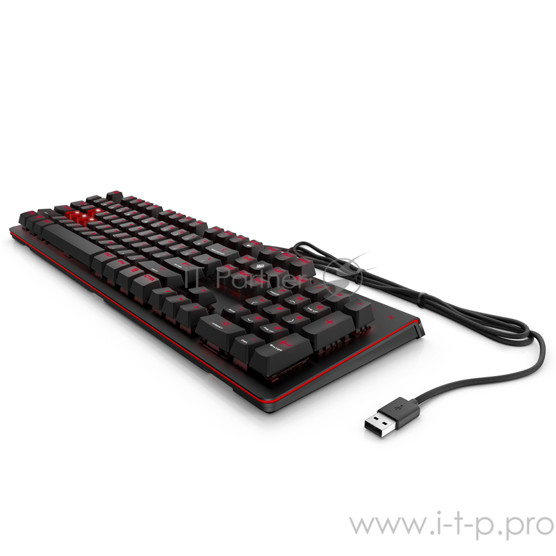 Клавиатура HP Encoder Gaming Red Keyboard
