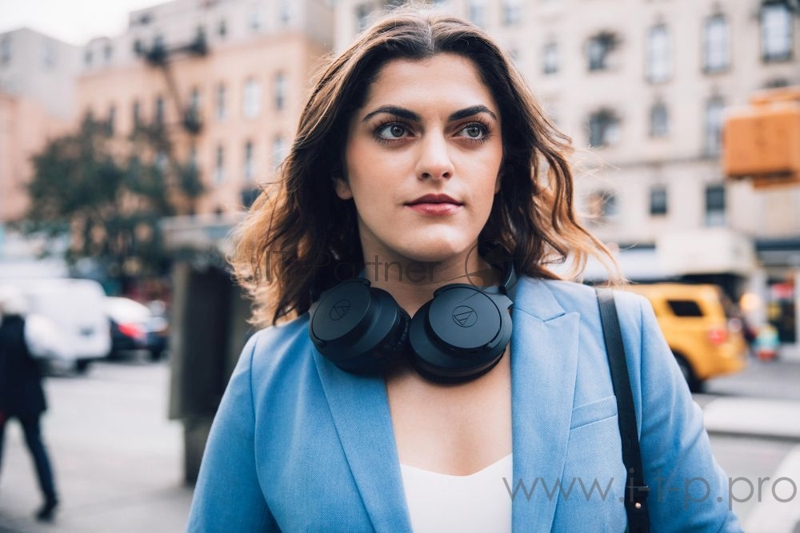 Гарнитура мониторные Audio-Technica ATH-ANC700BTBK 1.2м черный беспроводные bluetooth (оголовье)